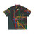 Colorful Hawaiian Shirt Featuring New York City Subway Map