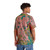 Geology of the Moon Hawaiian Shirt featuring a colorful moon geology map - People Back