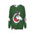 Christmas Unicorn Sweatshirt - Festive Clothing with Magical Animals - hanging