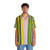 Colorful Hawaiian shirt with vibrant, abstract Gene Davis artwork - People Front