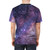 Vibrant galaxy-themed t-shirt with a stunning cosmic design - men back