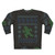 Christmas Cactus Sweatshirt with Cactuar and Chocobo Designs - Back
