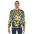 Leopard print sweatshirt with a stylish and wild design - men