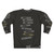 Silver sweatshirt with The Silver Case and Lunatics parade design - Back