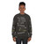 Silver sweatshirt with The Silver Case and Lunatics parade design - women
