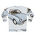 Nissan Figaro Pale Aqua Sweatshirt - Back