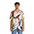 Gatchaman anime inspired Hawaiian shirt with superhero graphics - People Front