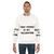 Retro Chris Farley themed sweatshirt with "Is My Valentine" text - men