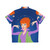 Endora Hawaiian Shirt with Bewitched Witch Design - Back