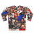 Chris Evans Laughing Sweatshirt - Funny Marvel Superhero Meme Collage - Back