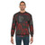 Pixel Retro Castlevania Dracula Vampire Horror Night Sweatshirt - men