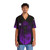 Enderman Hawaiian Shirt featuring a minimalist design for Minecraft fans - People Front