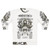 Vintage chocobo graphic on a grey sweatshirt