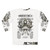 Vintage chocobo graphic on a grey sweatshirt - Back