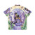 Enchanting spring Hawaiian shirt with butterfly and floral print - Back