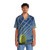 Tropical Tennis Hawaiian Shirt with Tennis Ball Print - People Front