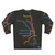 Chicago Transit Map Sweatshirt featuring a detailed map of the Chicago transportation system - Back