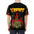 Psycho Poison Vintage The Cramps Rock Band T-Shirt - men back