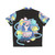 Colorful The Last Unicorn Hawaiian Shirt featuring a kawaii horse and unicorn design - Back