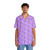 Tropical Pigeon Mascot Hawaiian Shirt with Peppy The Bird Design - People Front