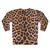 Cheetah print sweatshirt for fashionable and fierce style - Back