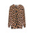 Cheetah print sweatshirt for fashionable and fierce style - hanging
