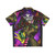 Colorful Neon Gambit and Rogue Hawaiian Shirt