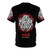 Vintage-style t-shirt featuring a metalcore band-inspired graphic design - Back