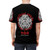 Vintage-style t-shirt featuring a metalcore band-inspired graphic design - men back