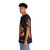 Tropical Hawaiian shirt with Marty fox character - People Left