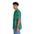 Tropical leaf Hawaiian shirt with emerald forest seamless pattern - People Left