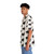Ninja Llama Hawaiian Shirt with Tropical Animal Design - People Left