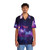 Galaxy Pepe Rare Hawaiian Shirt featuring a digital print of the popular meme character Pepe the Frog - People Front