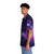 Galaxy Pepe Rare Hawaiian Shirt featuring a digital print of the popular meme character Pepe the Frog - People Left