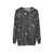 Glittering Galaxy Sweatshirt - Cosmic Clothing for Space Enthusiasts - hanging