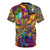 Psychedelic consciousness t-shirt featuring trippy visionary art design - Back