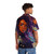 Galactic Nebula Hawaiian Shirt with Vibrant Galaxy Print by Black Artist - People Back