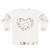 Heartstopper leaves pattern sweatshirt - Back
