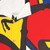 Mondrian Bicycle Art Hawaiian Shirt featuring a vintage cycling painting - Detail