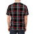 Plaid tartan inspired graphic t-shirt design for GTI and golf hatchback car enthusiasts - men back