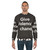 Anti-violence sweatshirt with "Give Violence a Chance" graphic design - men
