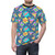Nostalgic nineties dinosaurs pattern graphic on a high-quality t-shirt - men front