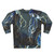 Metallic Ocean III Sweatshirt - Abstract Oceanic Apparel - Back