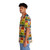 Colorful Hawaiian shirt with tropical print design for board game enthusiasts - People Left