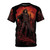 T-shirt featuring a stylized illustration of Trevor Belmont, the vampire hunter protagonist from the Castlevania video game series.