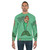 Mermaid smoking seaweed print on a cozy sweatshirt - men