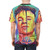 Colorful all-over print t-shirt design featuring Niletto, a popular Russian singer and musician. - men back