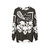 Grim reaper cat skull sweatshirt - hanging