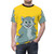 Graphic t-shirt with a playful raccoon design, perfect for meme and pop culture enthusiasts. - men front