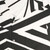 Modern minimalist dazzle camouflage pattern on a Hawaiian shirt - Detail